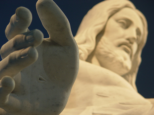 Jesus hand photo